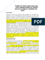 Análisis y Diseño de Pistas Para Rajo Sur