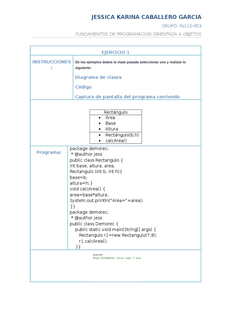 Ejercicio 1 | PDF