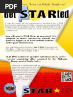 Alabama STAR ID Brochure
