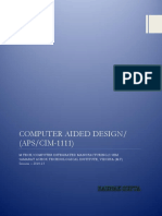 Computer Aided Design - CIM 1111 PDF