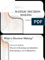 Strategic Decision Making: Chandra Shekhar Pandey