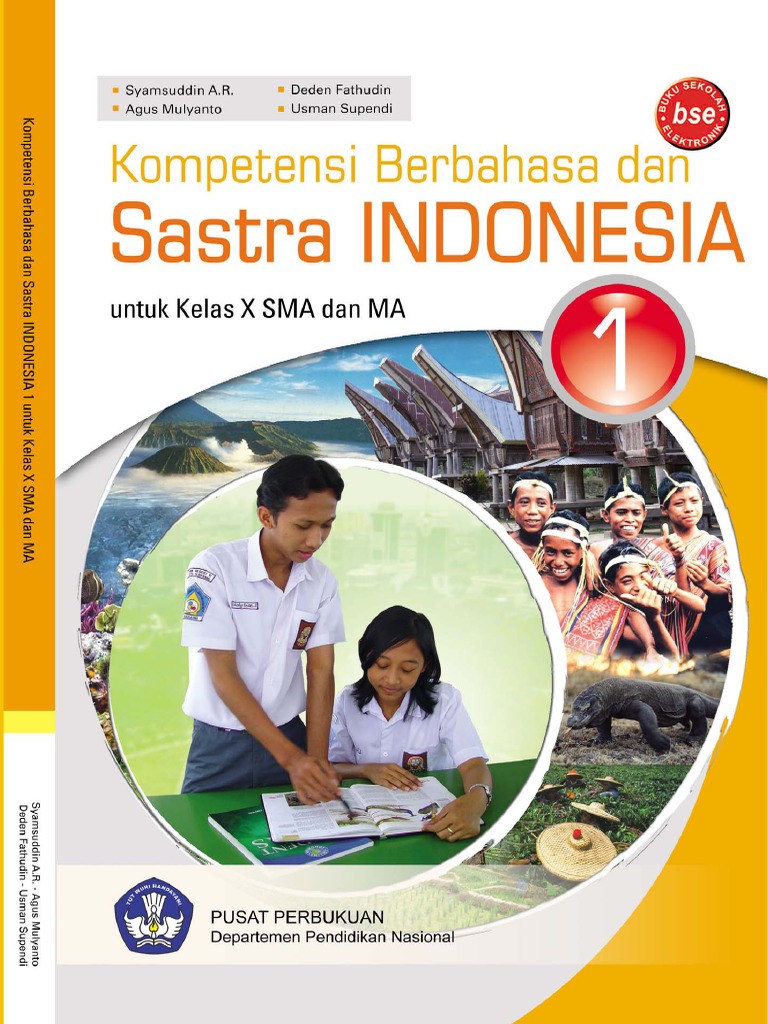 Kompetensi Berbahasa Dan Sastra Indonesia Buku Sekolah Elektronik