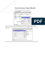 Setting SSH Tunnel Server Pada Mikrotik