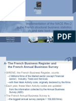 Implementation of The NACE Rev.2 in The French Structural Business Statistics and Data Back-Casting Method