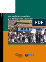 Movimientos sociales y participación ciudadan