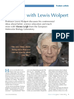 Interview With Lewis Wolpert