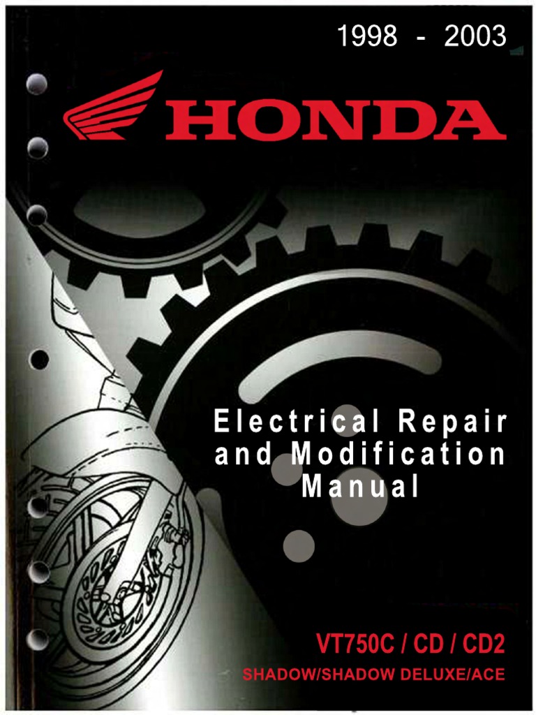 Honda VT750CD ACE Electrical Repair and Mod Manual | Soldering | Electrical  Connector