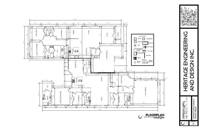 Detailed Home Floorplan Layout | PDF