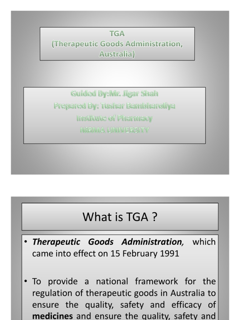 tga Guideline Medical Device Pharmacovigilance