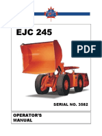 Operators Manual EJC 245 SANDVIK