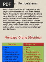 Materi Listening SMP Greeting