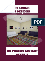 Unique Living Room Designs by Pulkit Mohan Singla