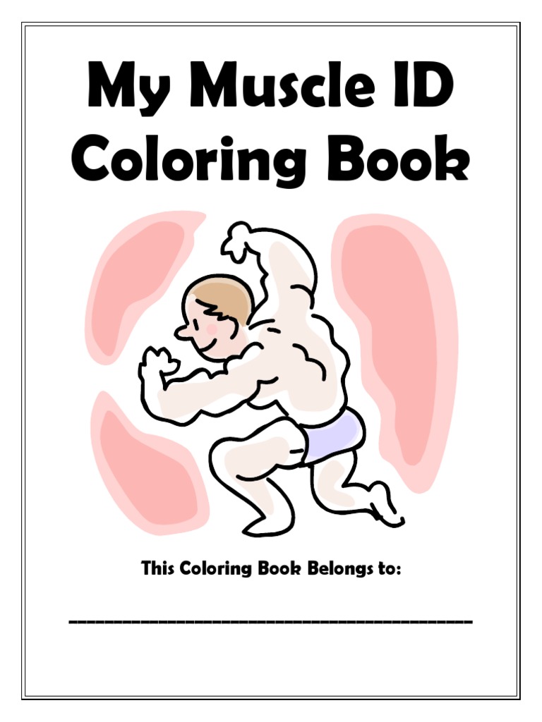 Muscle Coloring Book | Limbs (Anatomy) | Human Anatomy