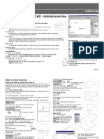 exercise in autocad