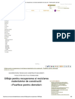 Utilaje Pentru Recuperarea Si Reciclare... Constructii - Foarfece Pentru Demolari PDF