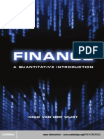 Finance A Quantitative Introduction