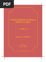 Como Tornar as Ideias Claras (Charles Peirce)