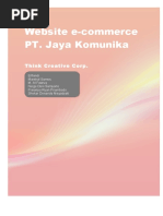 Download Website e-commerce PT Jaya Komunikakill by Neige Devi Samyono SN294912735 doc pdf