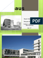 Bauhaus, análisis estructural