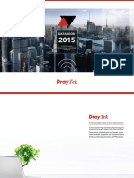 DrayTek Databook 2015 PDF