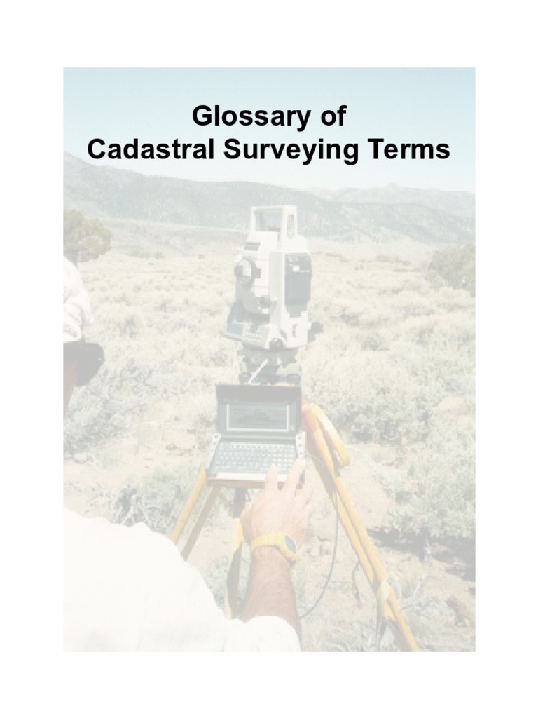 Surveying Terms Glossary | Land Surveying Terms – NVYFHV