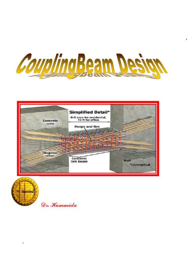 Coupling Beams Design in HighRise Core Beam (Structure) Reinforced