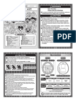 Tamagotchi 4U+ English Instruction Manual