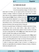 2do Grado - Español - Comprensión Lectora (Causa-Consecuencia) PDF