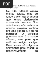 4 Armadilhas da Mente que Podem lhe Aprisionar.pdf