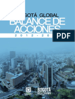 Balance de Acciones 2012-2015. Dirección Relaciones Internacionales