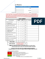 Lear-75-GM Quality System Basics Audit Form