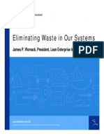 Eliminating Waste Our Systems