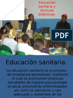 Exposiciã N Educaciã N Sanitaria