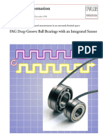 Technical Information: FAG Deep Groove Ball Bearings With An Integrated Sensor