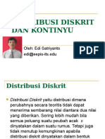 Distribusi Diskrit Dan Kontinyu