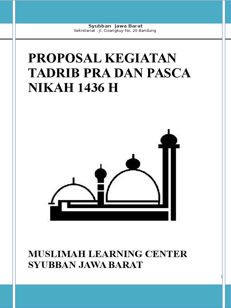 Proposal Pra Pasca Nikah