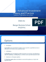 ASB - 3215 - Advanced Investment Theory and Practice