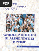 Ghidul Nutritiei Si Alimentatiei Optime