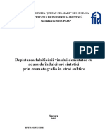 Depistarea Falsificarii Vinului Demidulce Cu Adaos de Induslcitori Sintetici Prin Cromatografia in Strat Subtire