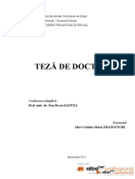 Zdanovschi Alice - Rezumat Teza - Fiscalitatea Internationala PDF