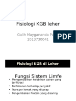 Fisiologi KGB Leher