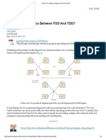 What's The Difference Between FDD and TDD