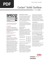 Corian Specdata It