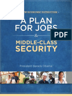 Jobs Plan Booklet From the Obama 2012 Campaign