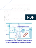 REVERSIBLE STAR DELTA MOTOR CONTROLLER CONTROL CIRCUIT DIAGRAM GUIDE