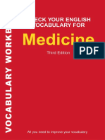 A&C Black Check Your English Vocabulary for Medicine (Check Your English Vocabulary Series) 2006