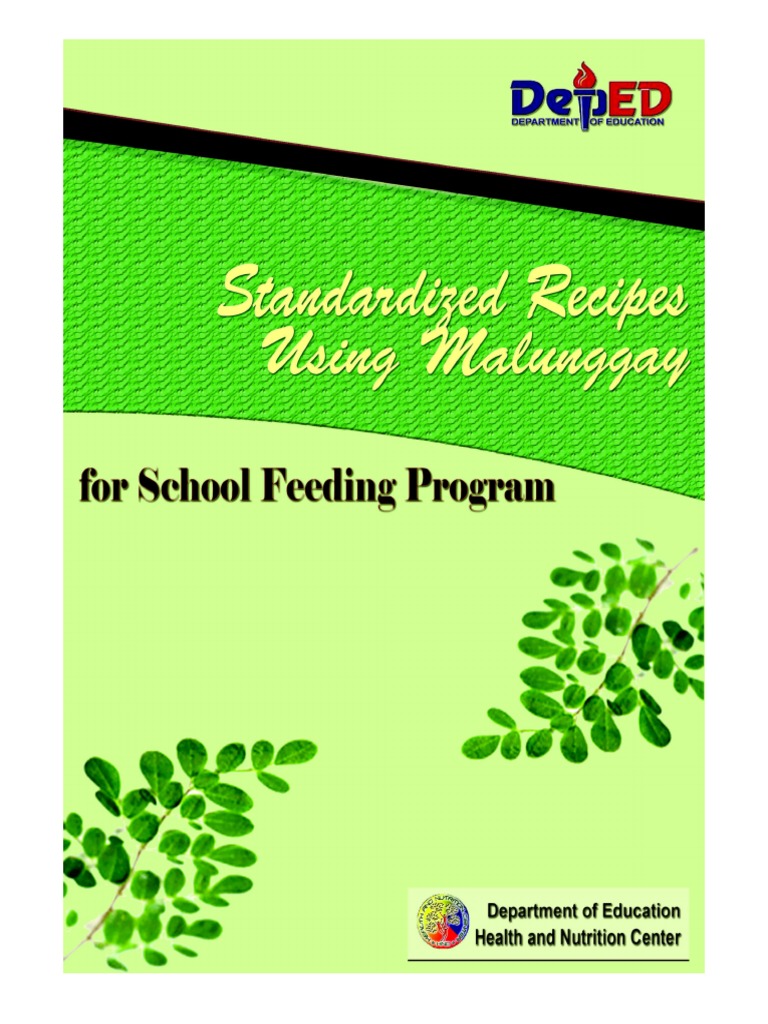 Malunggay Recipe Book | Malnutrition | Cooking