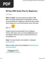 Download 90 Day GRE Study Plan for Beginners by Sanjiv Mainali SN294969044 doc pdf