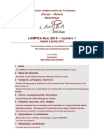 LAMPEA-Doc 2016 – numéro 1 / Samedi 9 janvier 2016