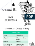 Writing Section A